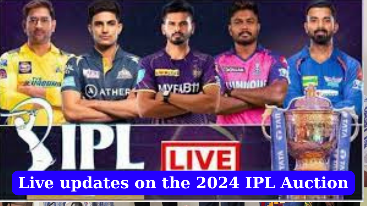 Live updates on the 2024 IPL Auction: Pat Cummins surpasses all previous IPL player acquisition costs when Dhoni's team pays 14 crores for Daryl Mitchell.