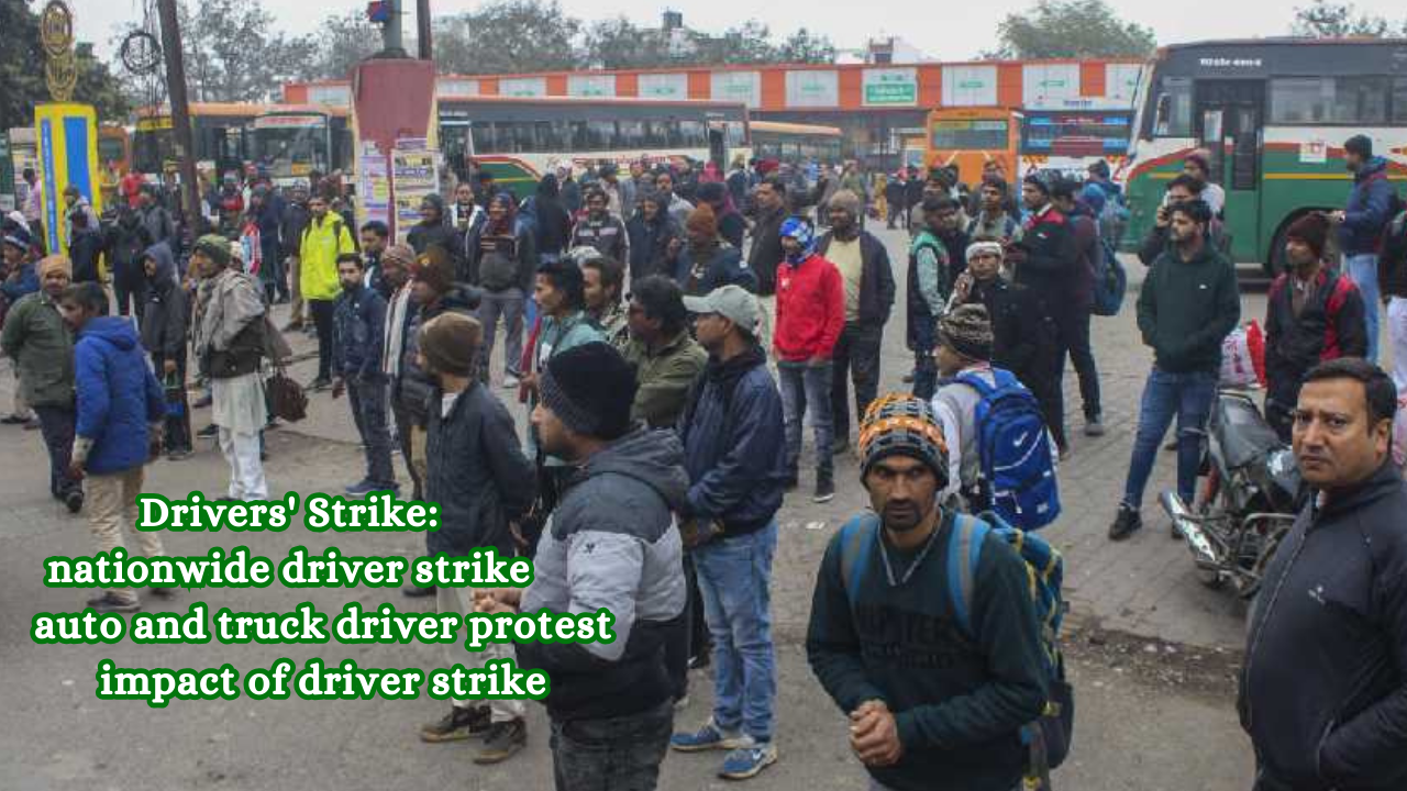 Drivers' Strike: nationwide driver strike auto and truck driver protest impact of driver strike