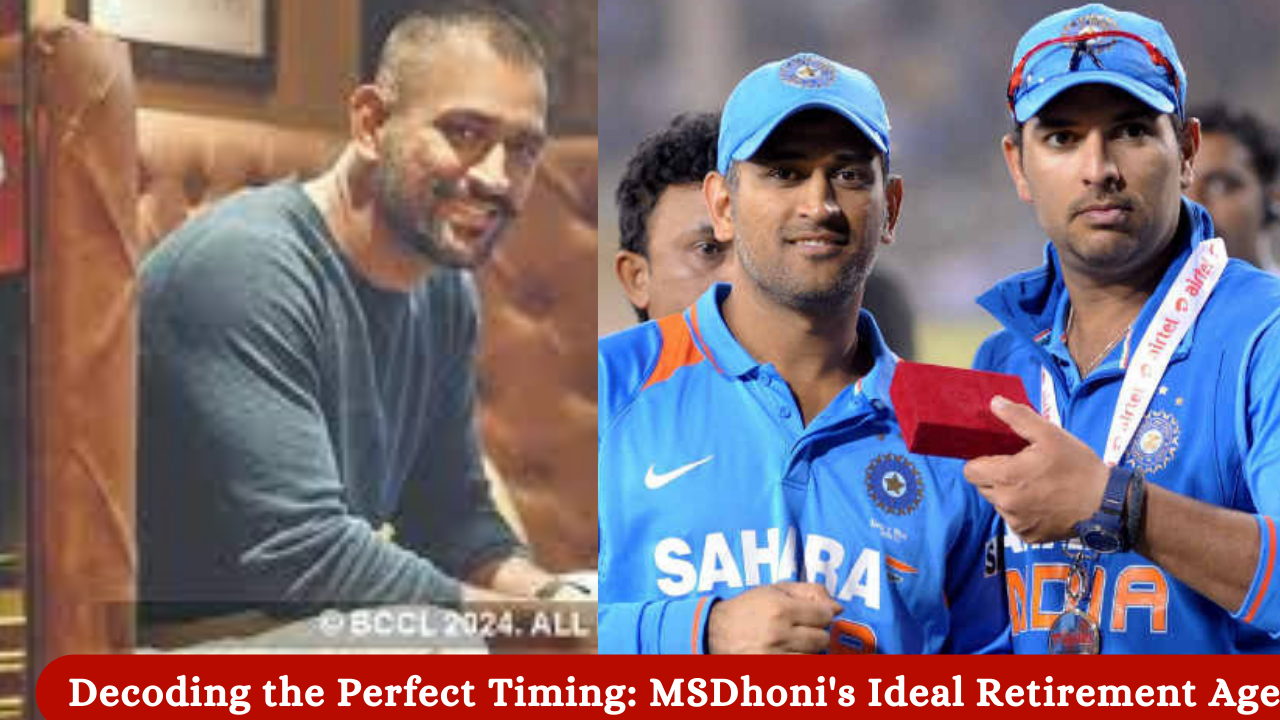 MS Dhoni's Ideal Retirement Age