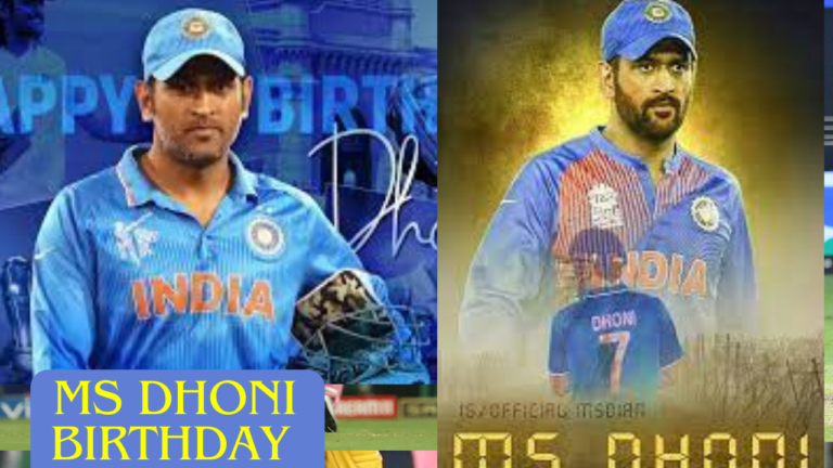 MS Dhoni Birthday